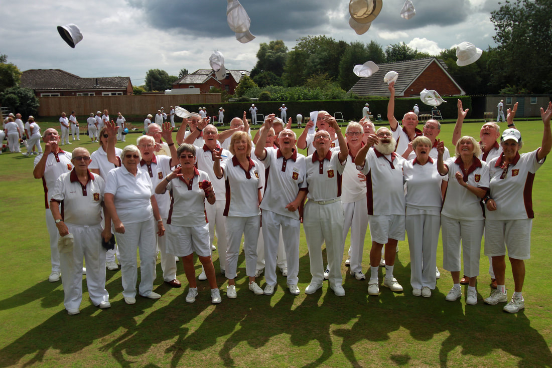 bowls group hats flying